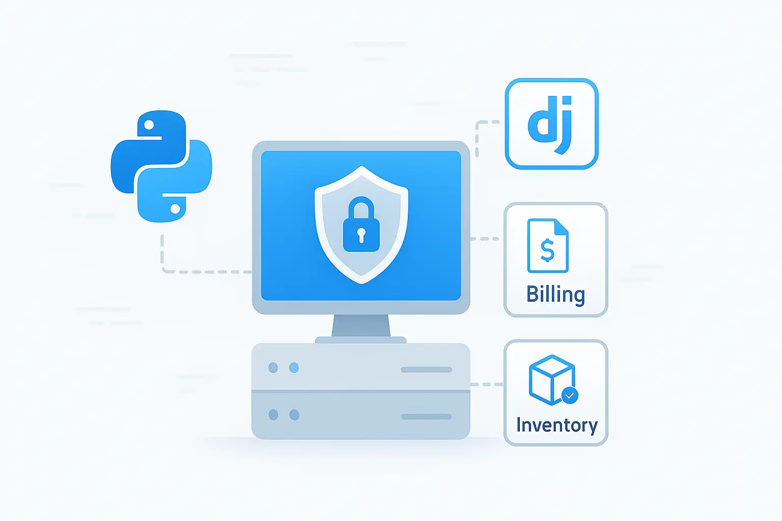 Python Django Security features for web apps