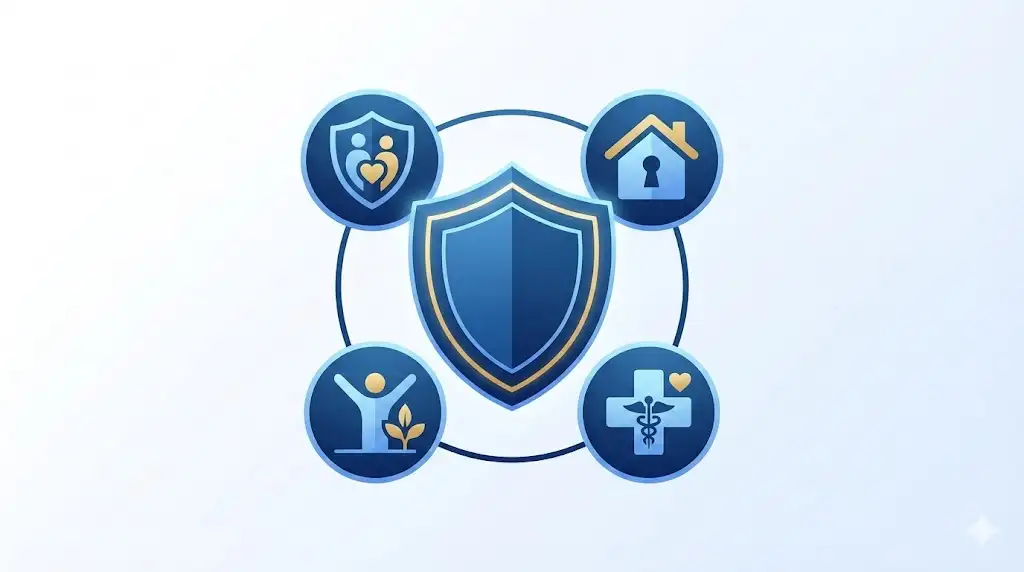 Insurance Agent Static Website – Life & General Insurance Services